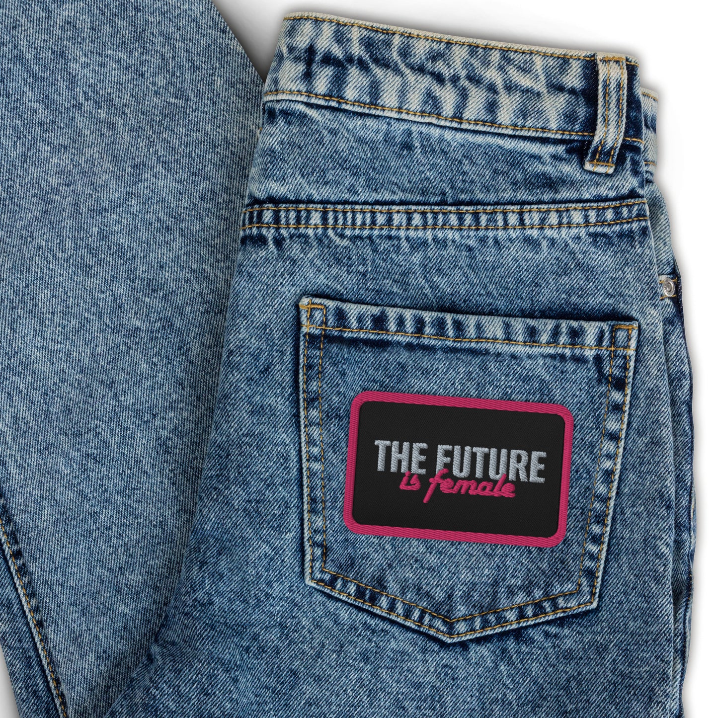 The Future is Female Embroidered Patches