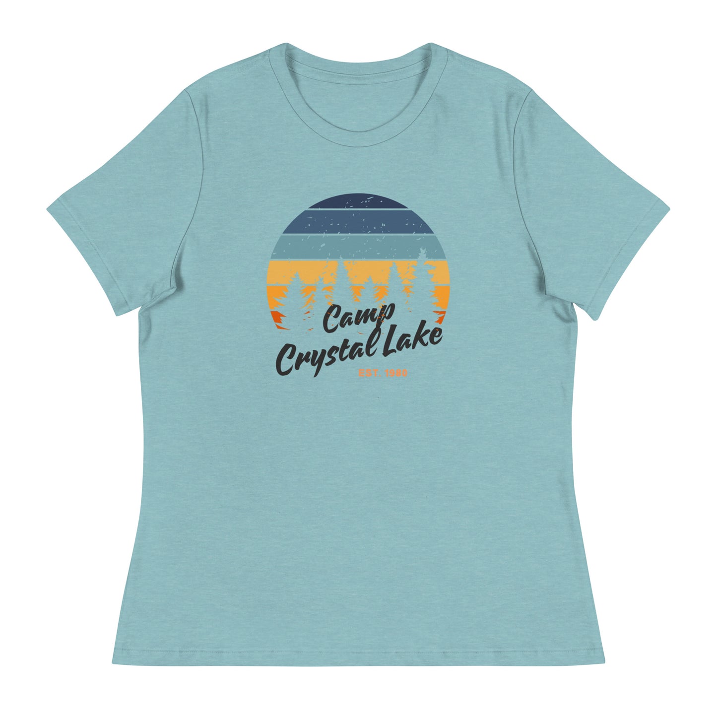 Camp Crystal Lake Retro Women's Relaxed T-Shirt