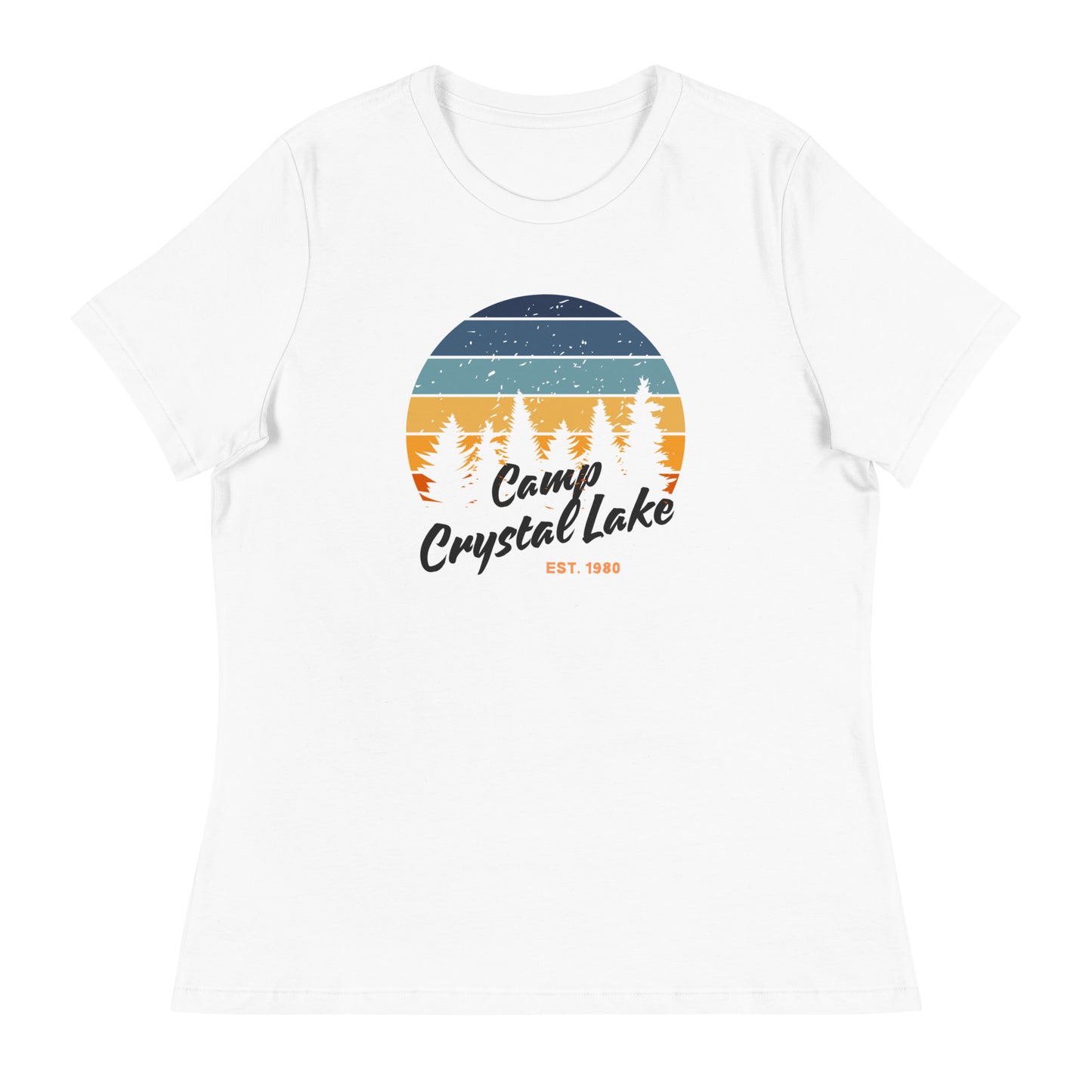 Camp Crystal Lake Retro Women's Relaxed T-Shirt