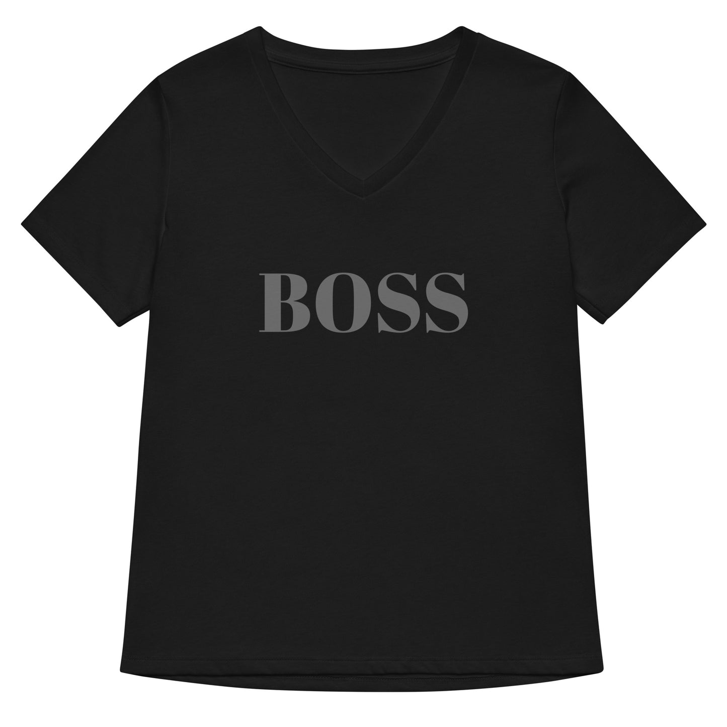 Boss Women’s Relaxed V-neck T-shirt